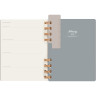 Еженедельник MOLESKINE SPIRAL XL DHSPG3712MWH4Y23 серый